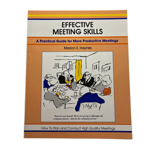 VTG Crisp: Effective Meeting Skills-Leadership Book 1994